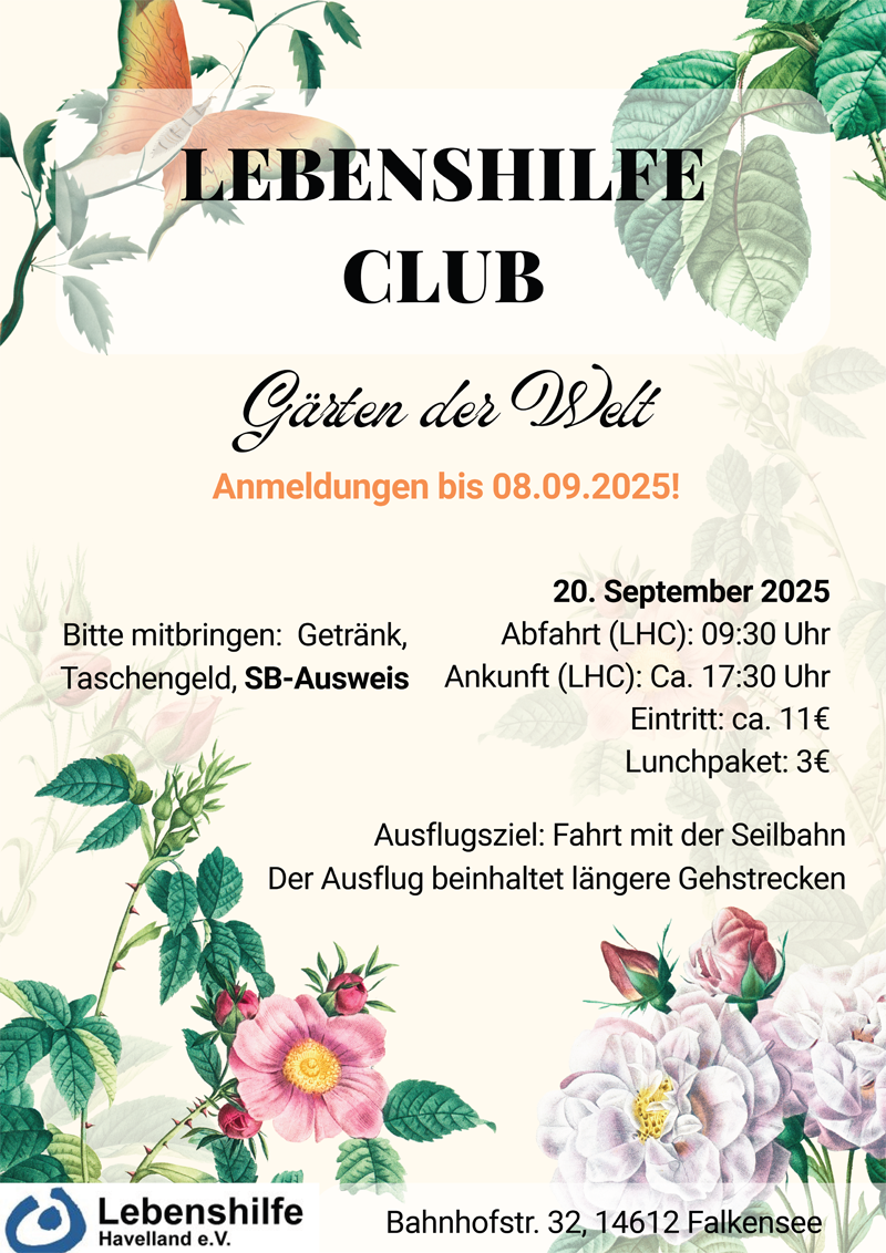 Lebenshilfe Club 09 25